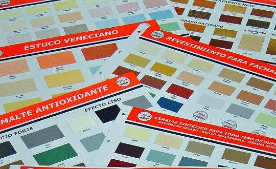 cartas de colores