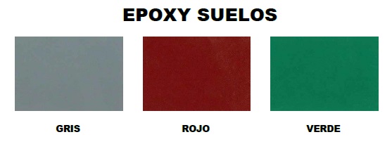 carta de colores pintura suelos al disolvente epoxi