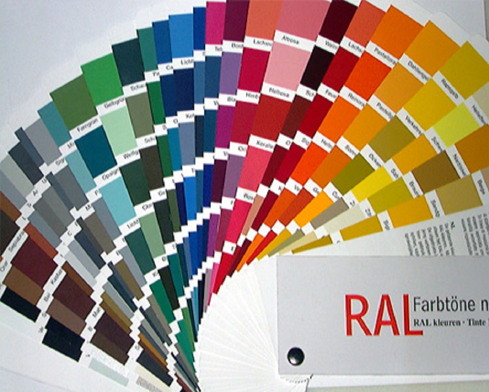 carta de colores ral