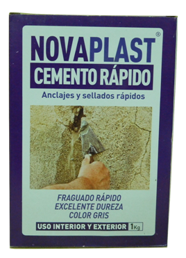 NOVAPLAST CEMENTO RAPIDO 1KG