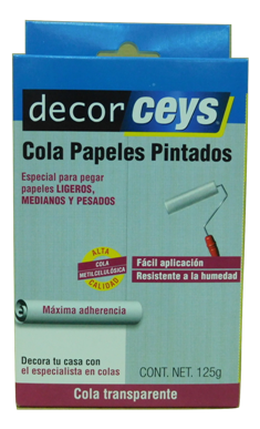 cola celulosica papeles pintados