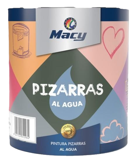 pintura pizarras al agua mate