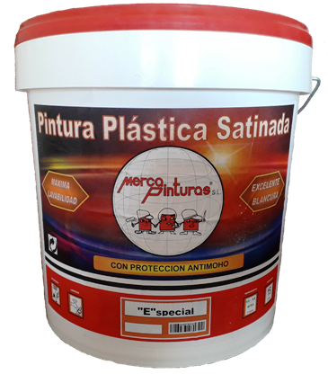 pintura plastica satinada especial
