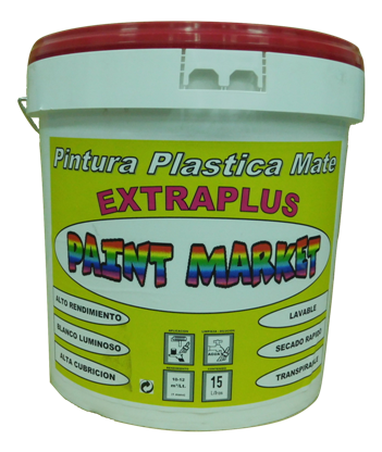 pintura plastica mate extraplus