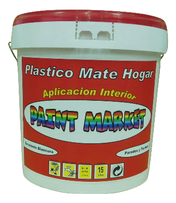 pintura plastica mate hogar
