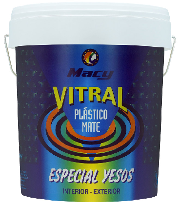 pintura plastica mate yeso proyectado