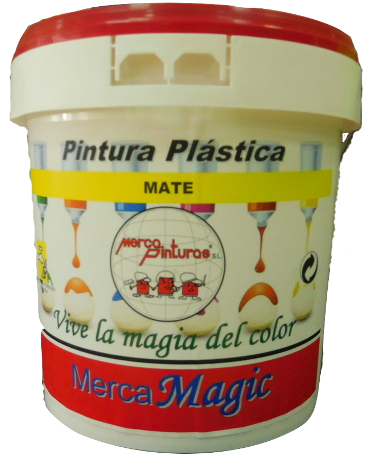 pintura plastica mate merca magic