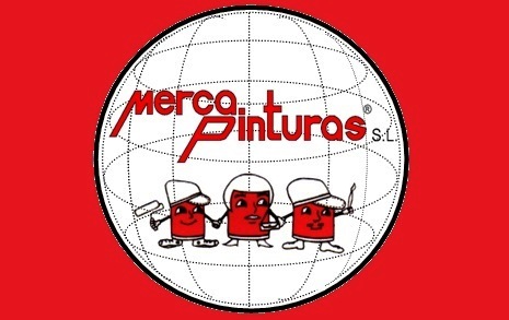 logotipo rojo mercapinturas