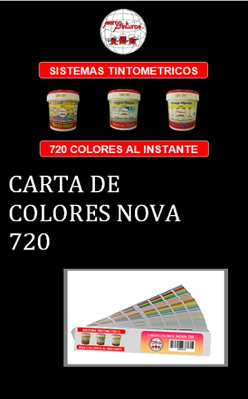 norma de colores nova 720